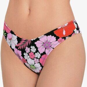 Salt + Cove In The Groove Scoop Waist Hipster Bikini Bottom Black XL and L